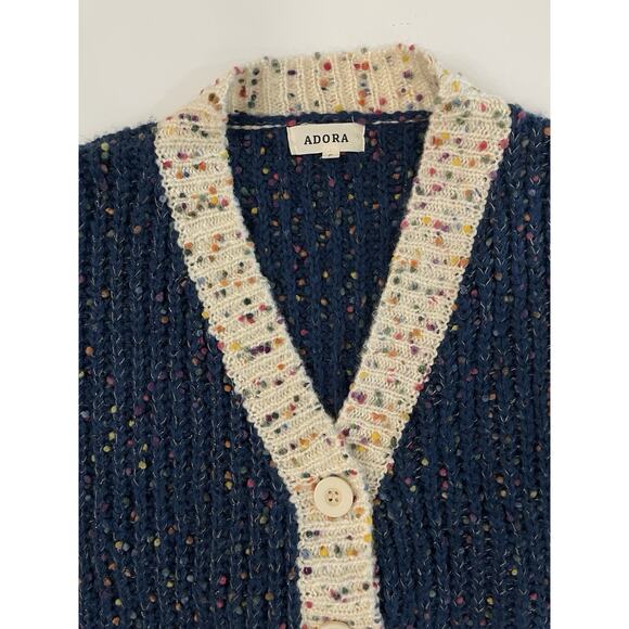 ADORA F Size Sweater Top Multicolor - Picture 2 of 6